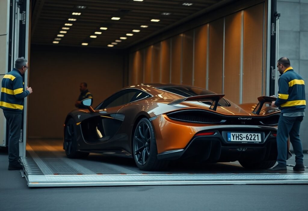 enclosed auto shipping guide for mclaren cars xiv