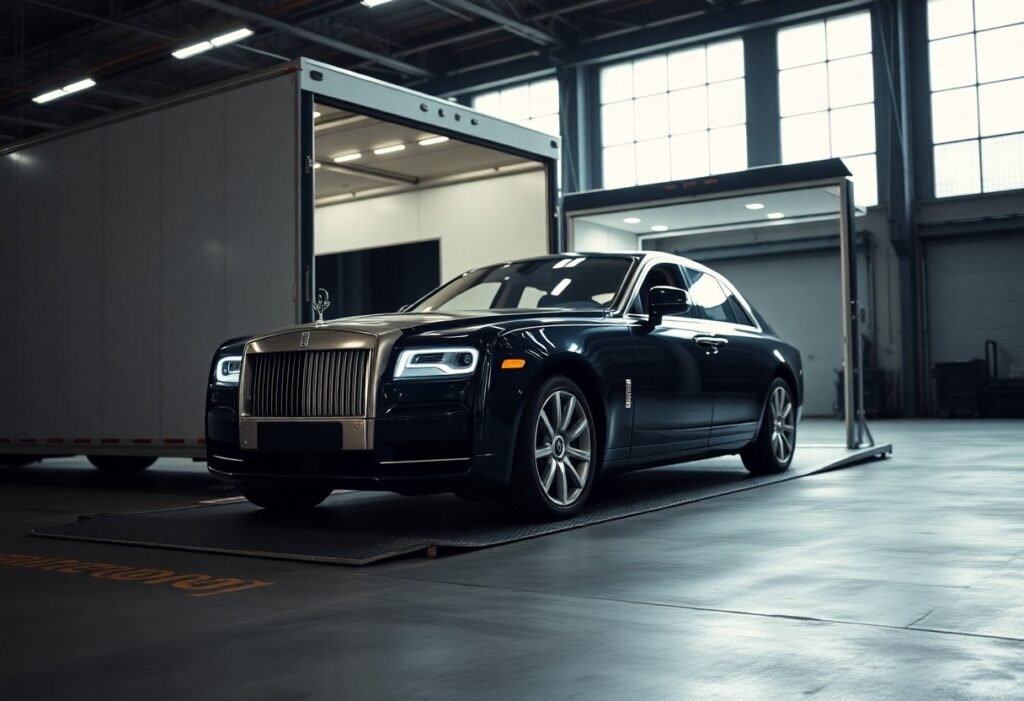 7 steps for luxurious rollsroyce auto shipping smp