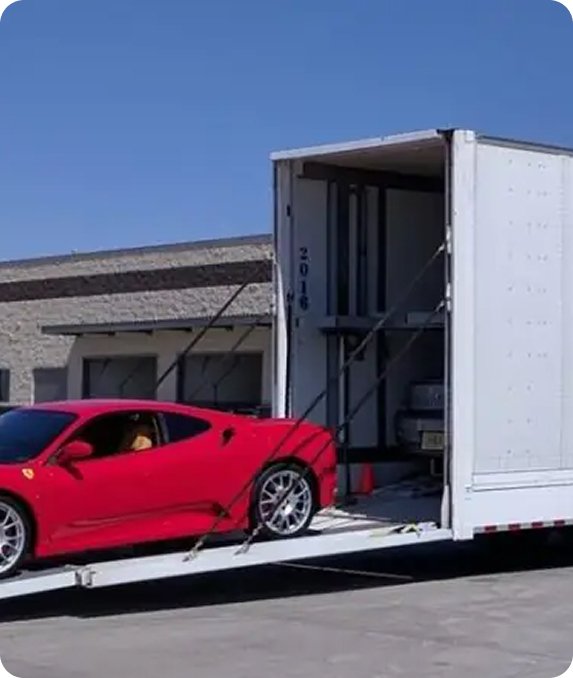 Enclosed Car Hauling