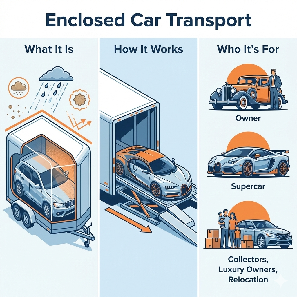 Enclosed Car Transport